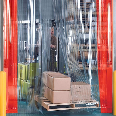 Aleco Clear-Flex II Aztec Orange Smooth Bulk Roll 12" x .120 x 150' 170217